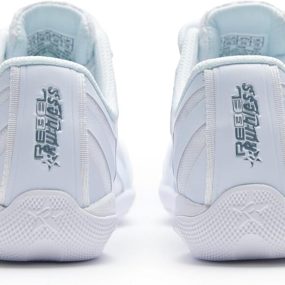 Rebel Athletic Ruthless White Cheer Shoe, size 5.5 - Picture 5 of 6